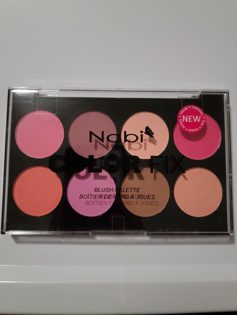 Color Fix Blush Palette — Pink & Peach Shades